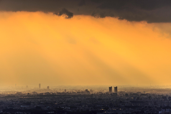 Tokyo sunset, 2017